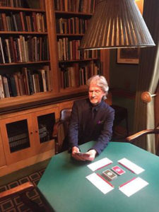 Alan at the Reform Club in London.